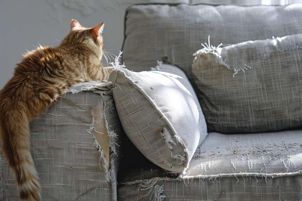 Teach Your Cat Not to Scratch Furniture
