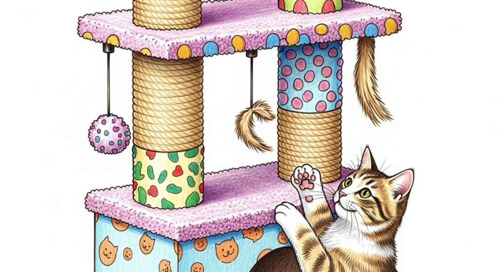 Specific Types of Scratching Posts for cats