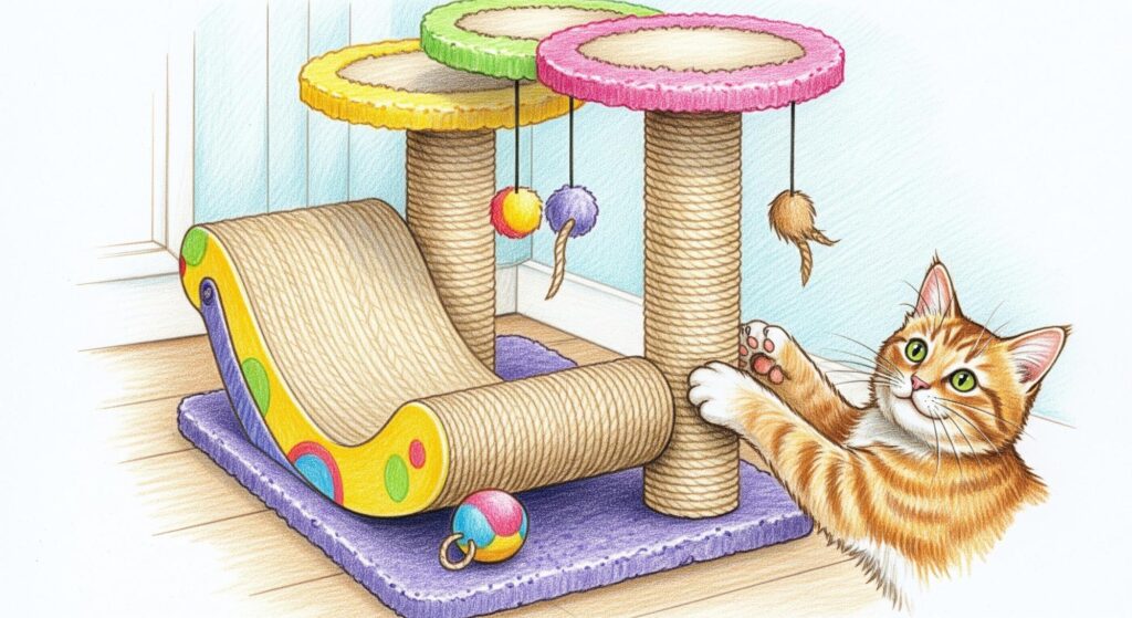 Make the Scratching Post Fun